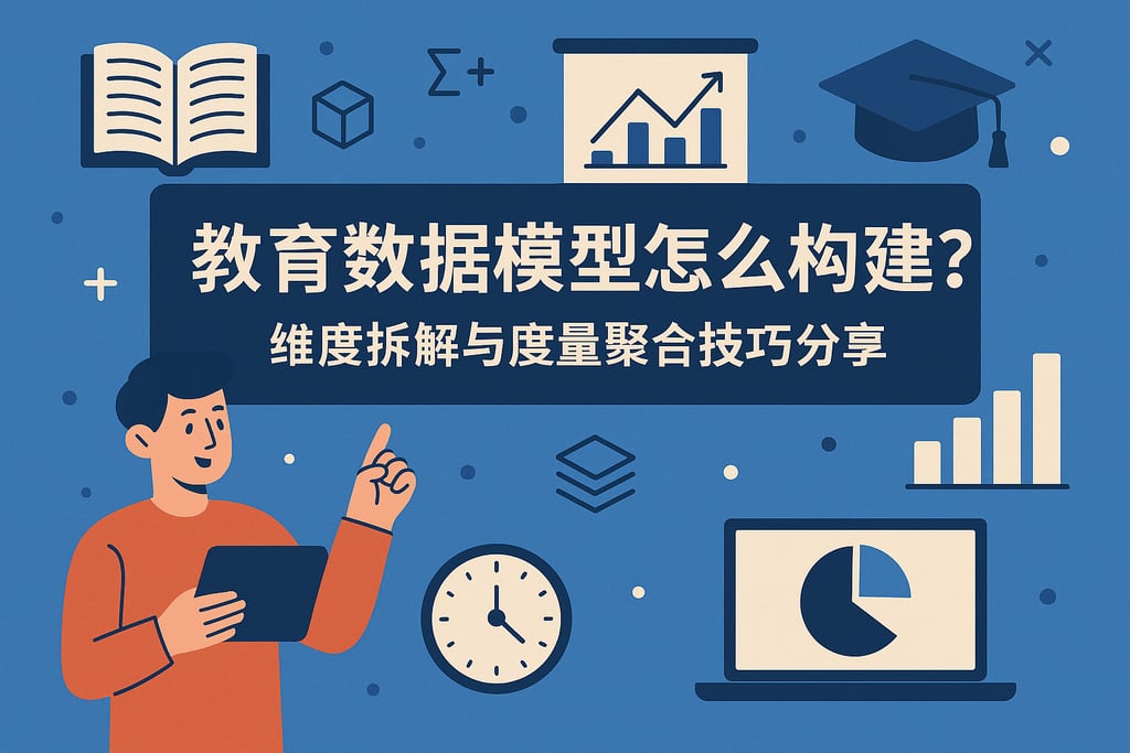 教育数据模型怎么构建？维度拆解与度量聚合技巧分享