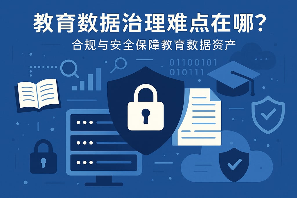 教育数据治理难点在哪？合规与安全保障教育数据资产