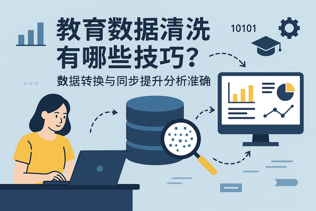教育数据清洗有哪些技巧？数据转换与同步提升分析准确性