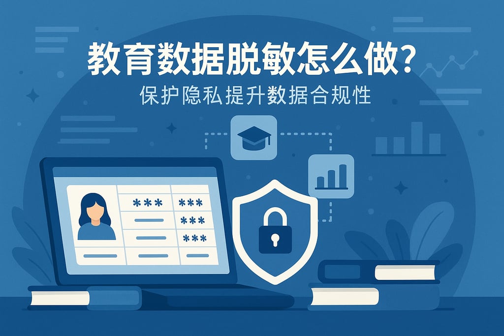 教育数据脱敏怎么做？保护隐私提升数据合规性