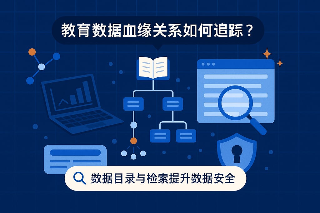 教育数据血缘关系如何追踪？数据目录与检索提升数据安全