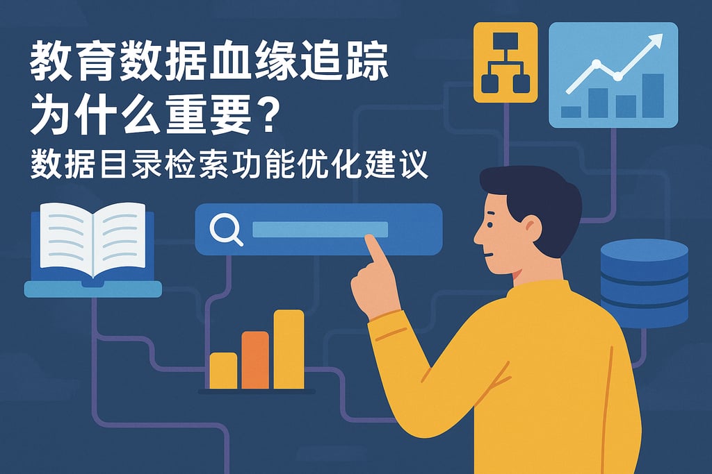 教育数据血缘追踪为什么重要？数据目录检索功能优化建议