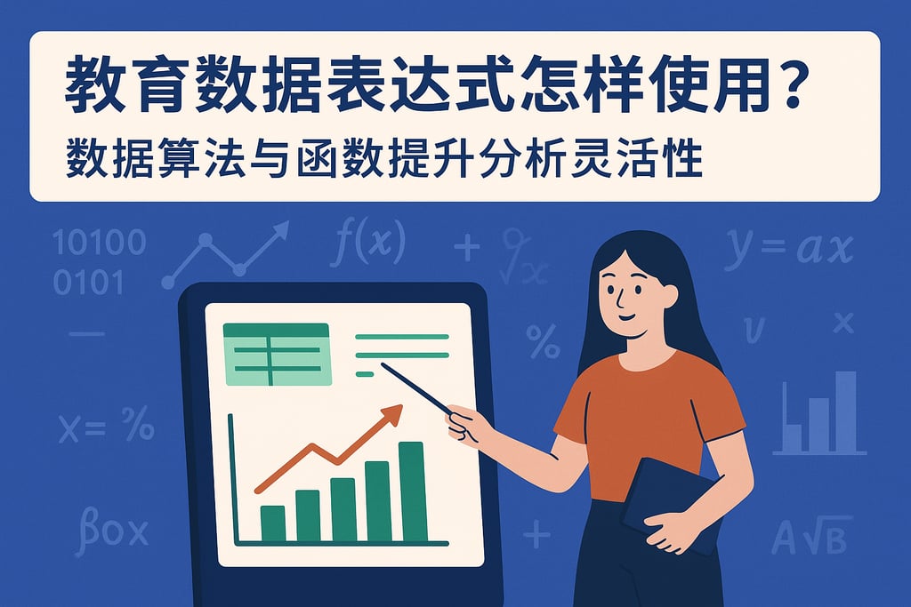 教育数据表达式怎样使用？数据算法与函数提升分析灵活性