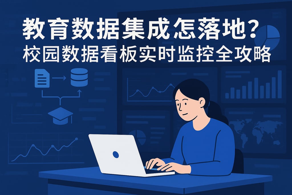 教育数据集成怎么落地实施？校园数据看板实时监控全攻略