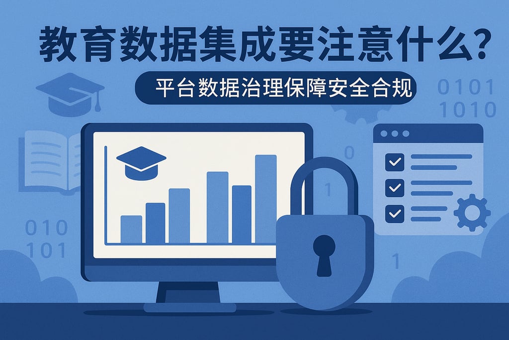 教育数据集成要注意什么？平台数据治理保障安全合规