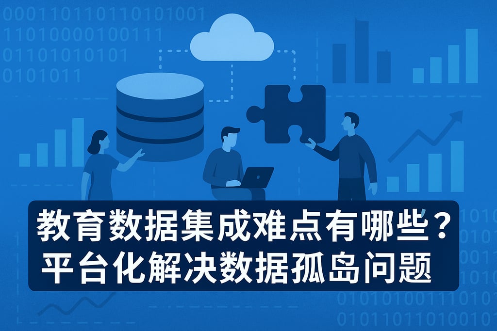 教育数据集成难点有哪些？平台化解决数据孤岛问题