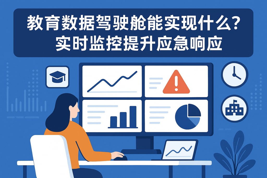 教育数据驾驶舱能实现什么？实时监控提升应急响应