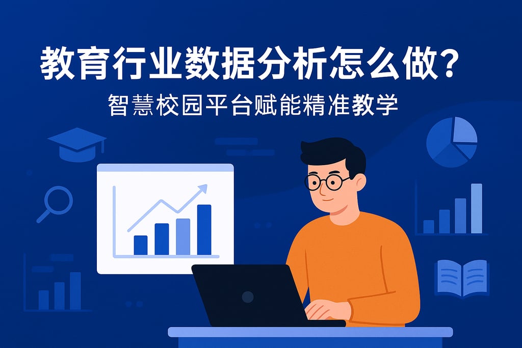 教育行业数据分析怎么做？智慧校园平台赋能精准教学