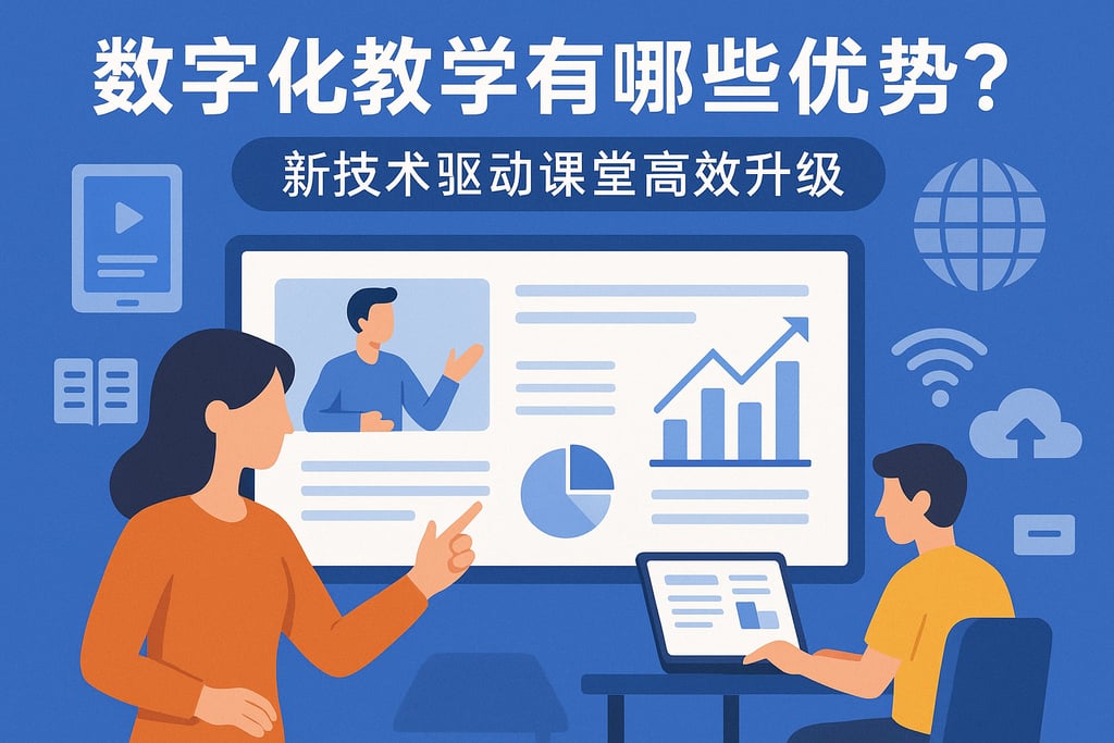数字化教学有哪些优势？新技术驱动课堂高效升级