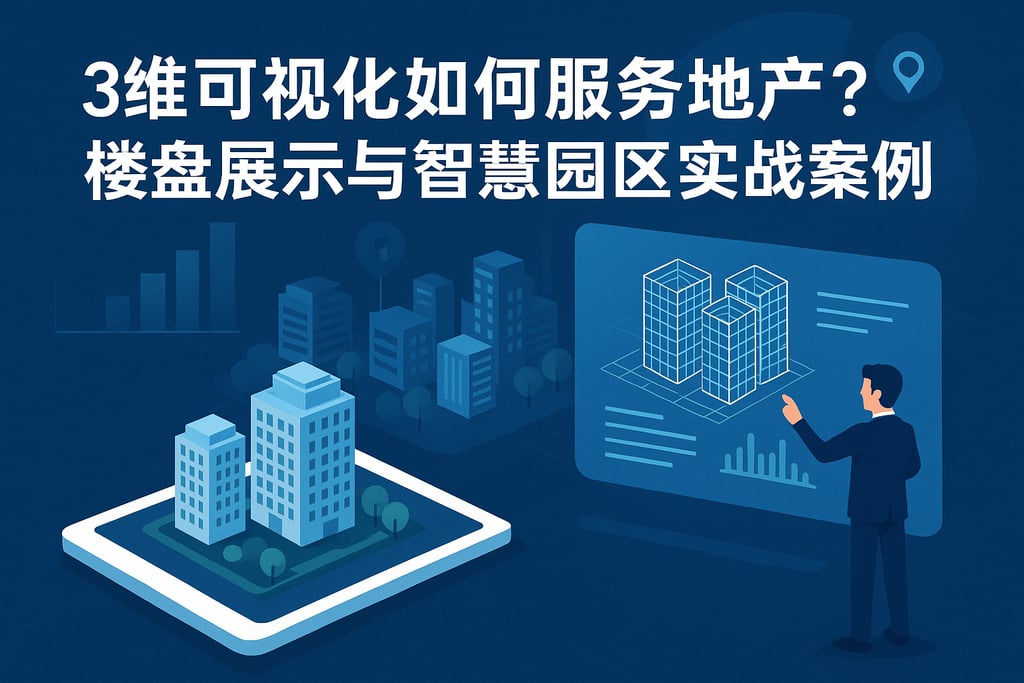 3维可视化如何服务地产？楼盘展示与智慧园区实战案例