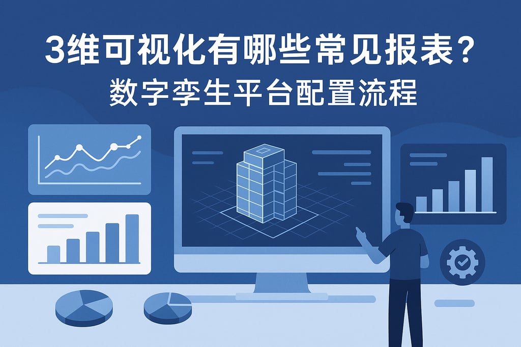 3维可视化有哪些常见报表？数字孪生平台配置流程