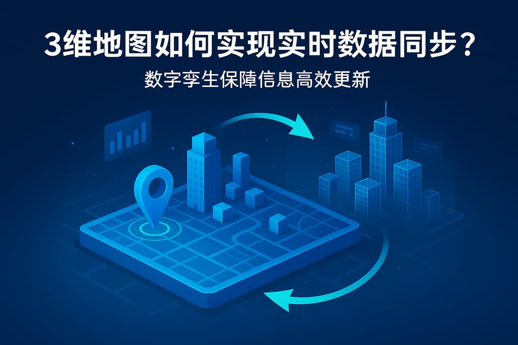 3维地图如何实现实时数据同步？数字孪生保障信息高效更新