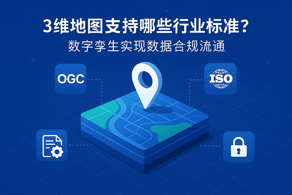 3维地图支持哪些行业标准？数字孪生实现数据合规流通