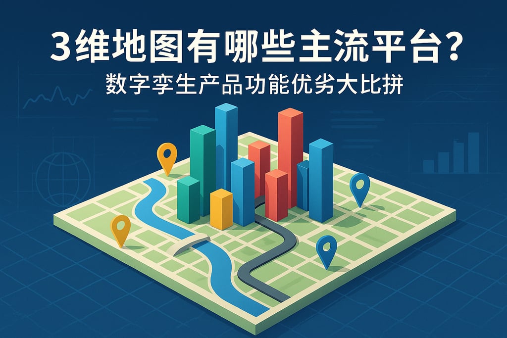 3维地图有哪些主流平台？数字孪生产品功能优劣大比拼