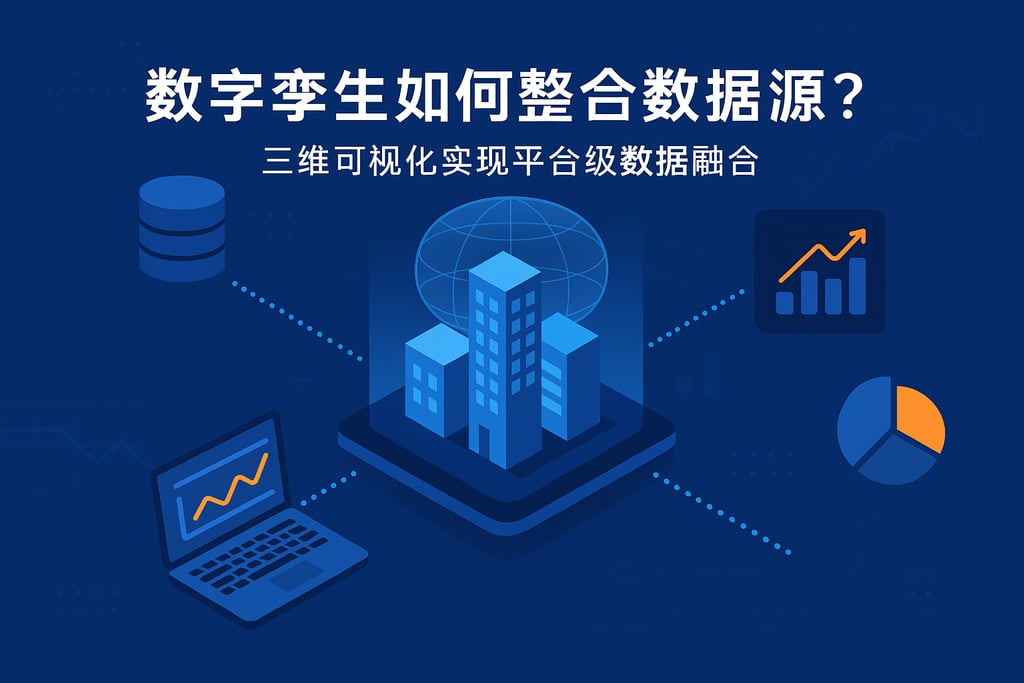 数字孪生如何整合多数据源？三维可视化实现平台级数据融合