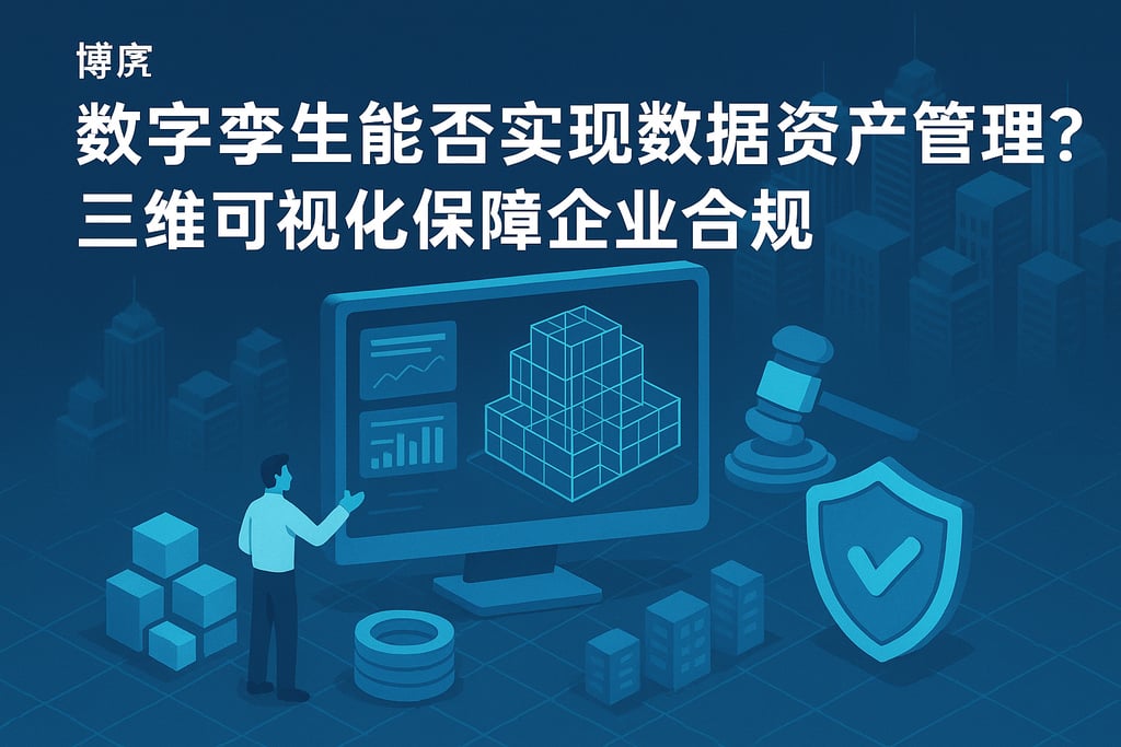 数字孪生能否实现数据资产管理？三维可视化保障企业合规