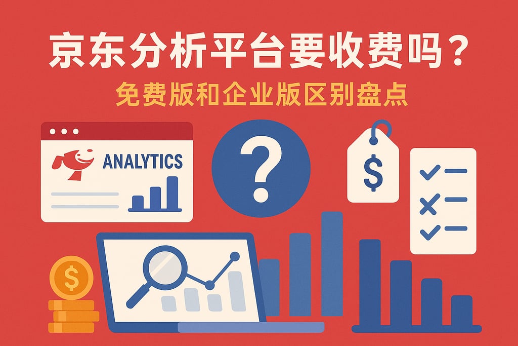 京东分析平台要收费吗？免费版和企业版区别盘点
