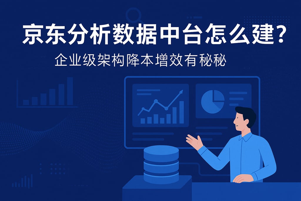 京东分析数据中台怎么建？企业级架构降本增效有秘诀