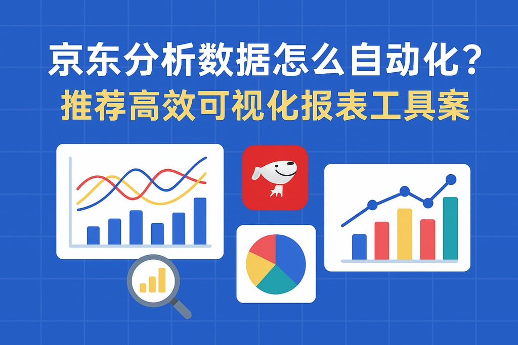 京东分析数据怎么自动化？推荐高效可视化报表工具方案