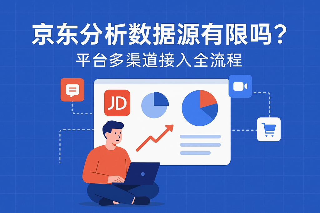 京东分析数据源有限吗？平台多渠道接入全流程