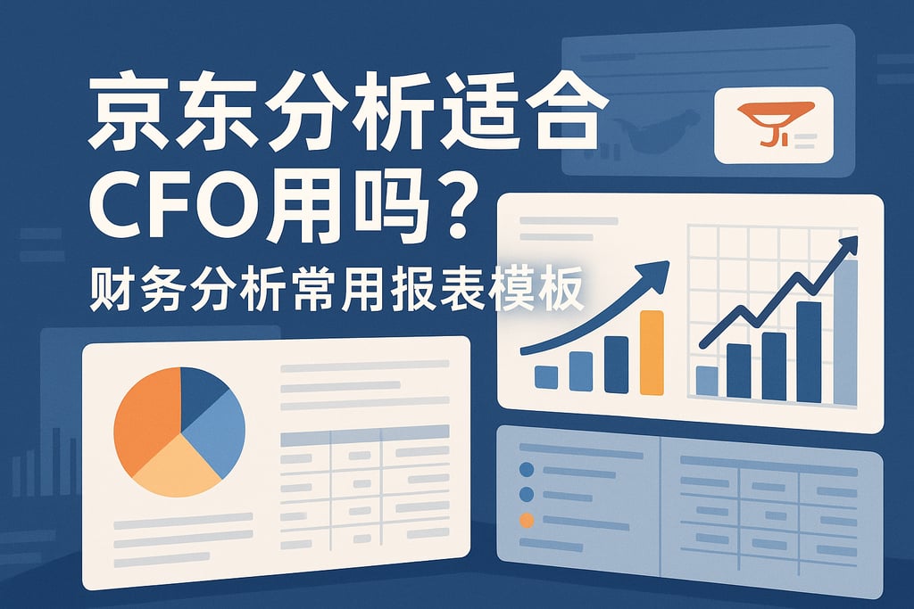 京东分析适合CFO用吗？财务分析常用报表模板