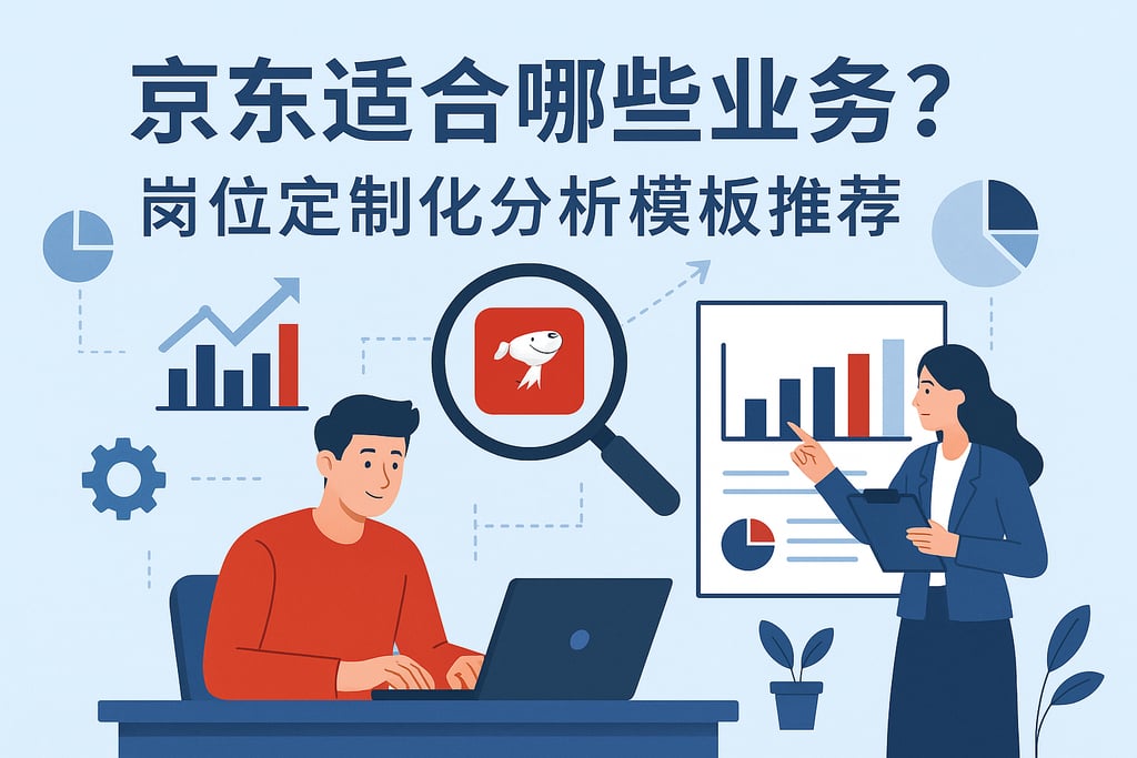京东分析适合哪些业务？岗位定制化分析模板推荐