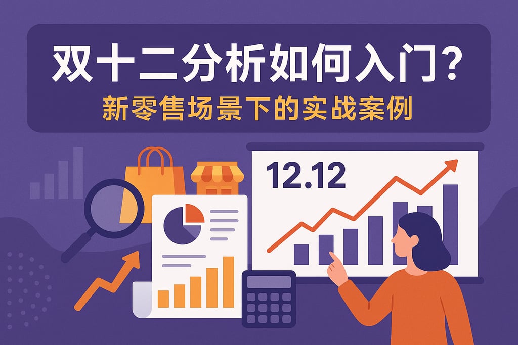 双十二分析如何入门？新零售场景下的实战案例