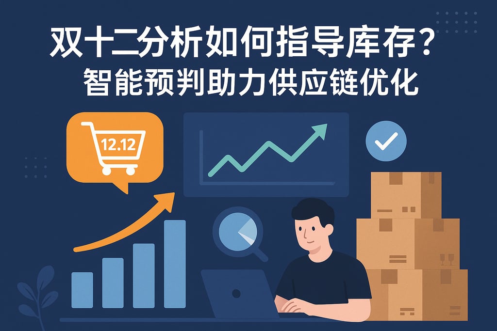 双十二分析如何指导库存？智能预判助力供应链优化