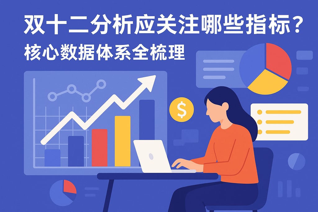 双十二分析应关注哪些指标？核心数据体系全梳理