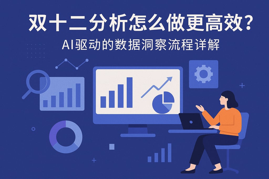 双十二分析怎么做更高效？AI驱动的数据洞察流程详解