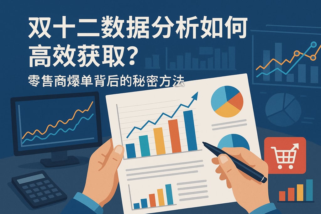 双十二分析数据如何高效获取？零售商爆单背后的秘密方法