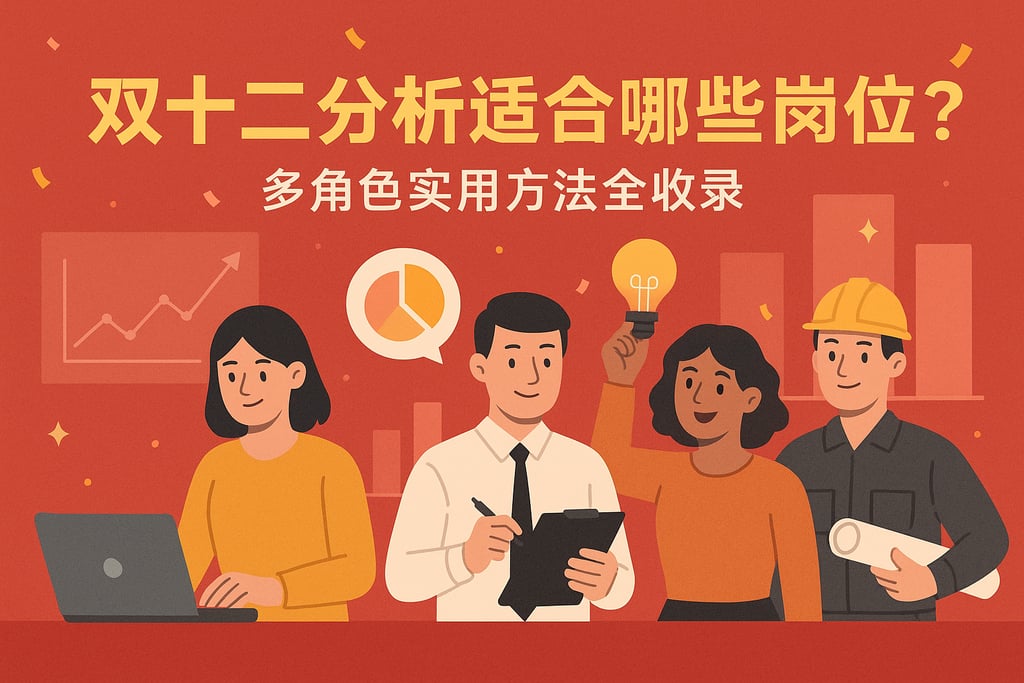 双十二分析适合哪些岗位？多角色实用方法全收录