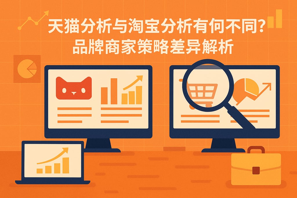 天猫分析与淘宝分析有何不同？品牌商家策略差异解析