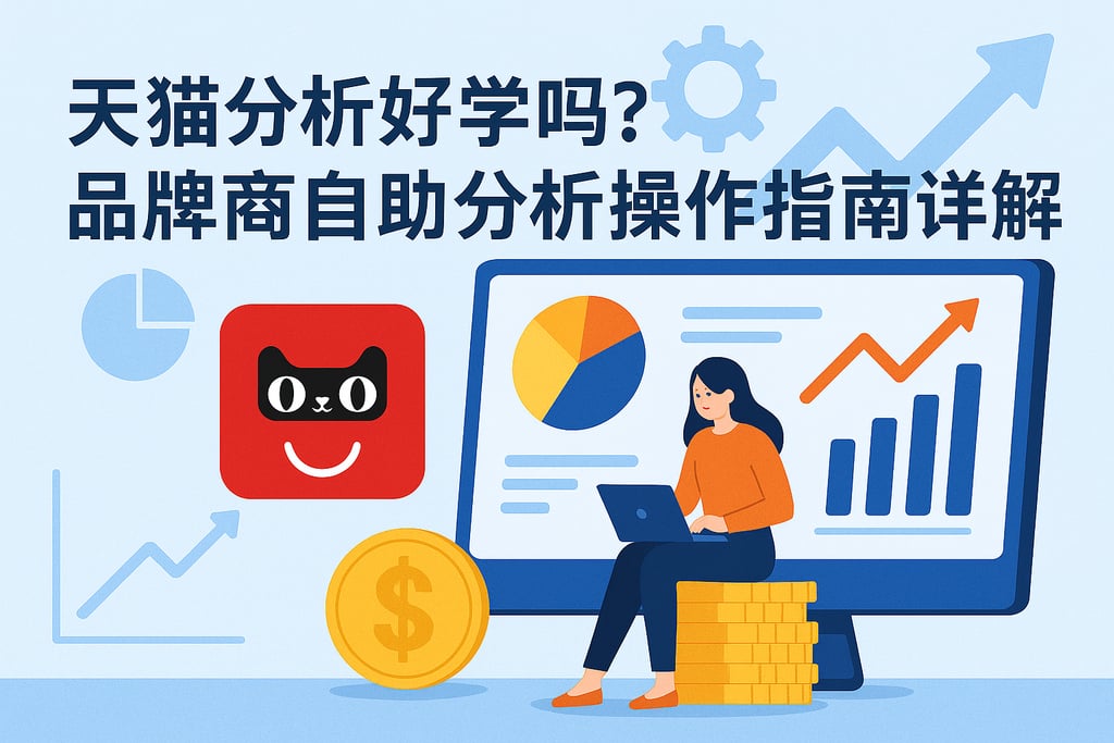 天猫分析好学吗？品牌商自助分析操作指南详解