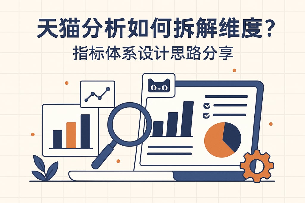 天猫分析如何拆解维度？指标体系设计思路分享