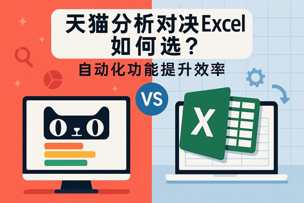 天猫分析对决Excel如何选？自动化功能提升效率