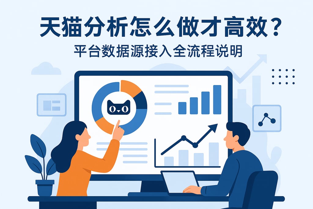 天猫分析怎么做才高效？平台数据源接入全流程说明