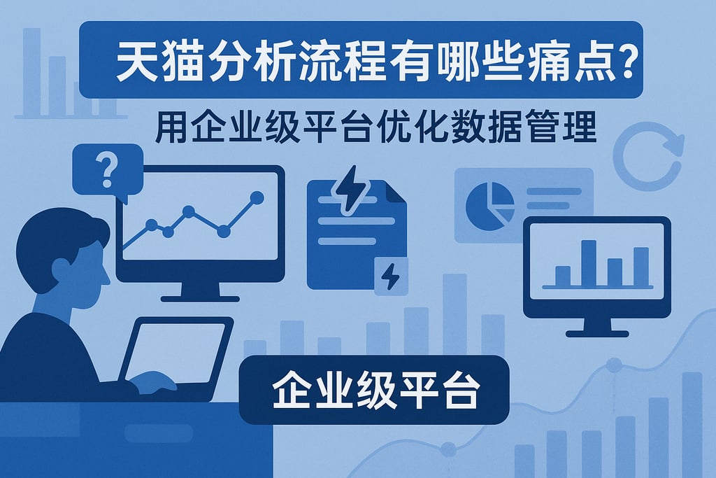 天猫分析流程有哪些痛点？用企业级平台优化数据管理