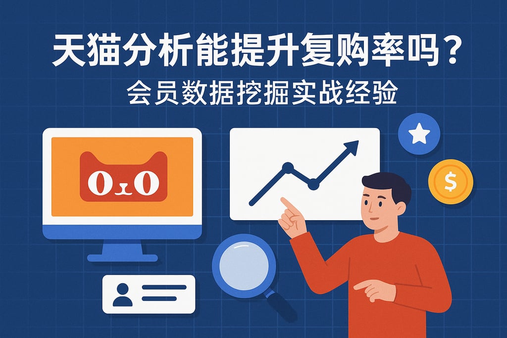 天猫分析能提升复购率吗？会员数据挖掘实战经验