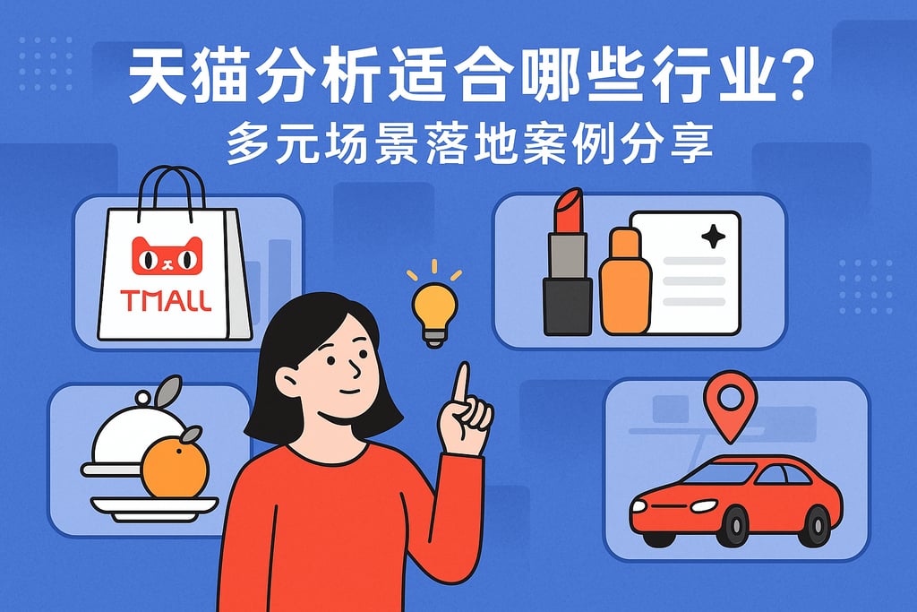 天猫分析适合哪些行业？多元场景落地案例分享