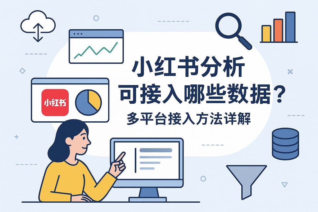 小红书分析可接入哪些数据？多平台接入方法详解
