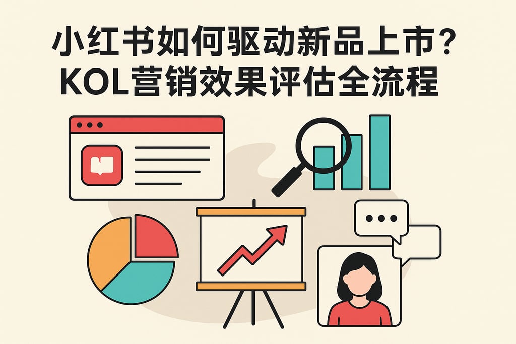 小红书分析如何驱动新品上市？KOL营销效果评估全流程