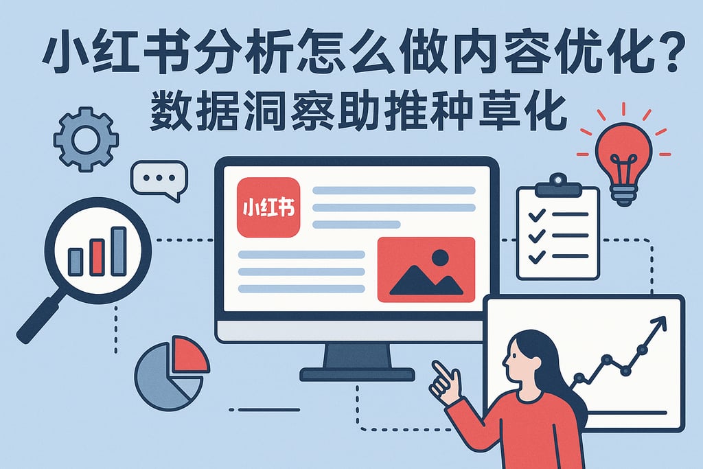小红书分析怎么做内容优化？数据洞察助推种草转化