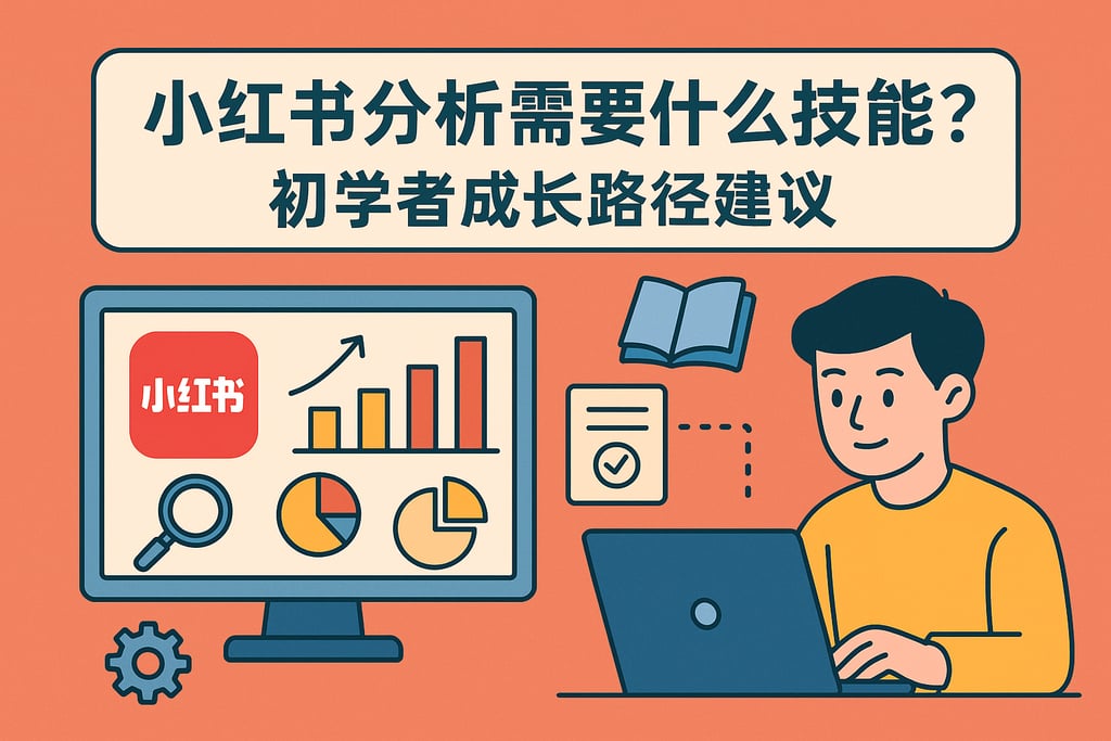 小红书分析需要什么技能？初学者成长路径建议