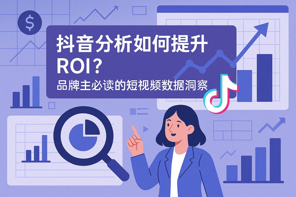 抖音分析如何提升ROI？品牌主必读的短视频数据洞察