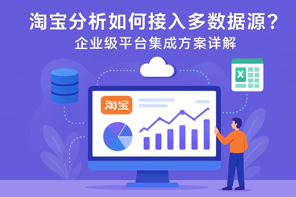 淘宝分析如何接入多数据源？企业级平台集成方案详解