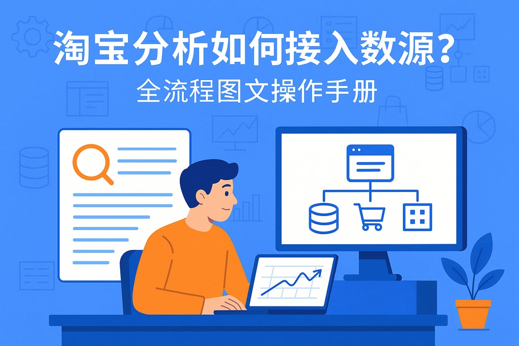 淘宝分析如何接入数据源？全流程图文操作手册