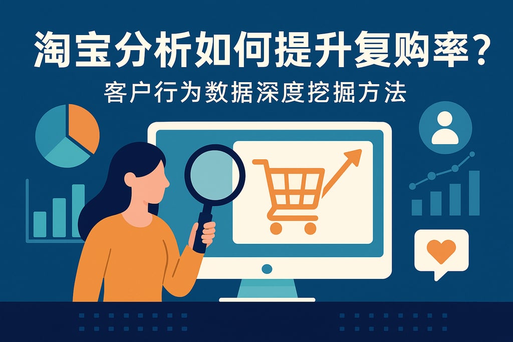 淘宝分析如何提升复购率？客户行为数据深度挖掘方法