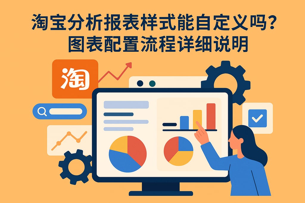 淘宝分析报表样式能自定义吗？图表配置流程详细说明