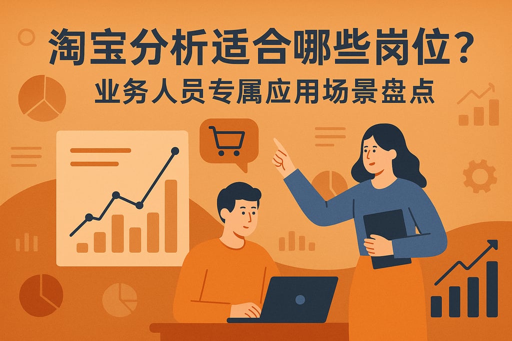 淘宝分析适合哪些岗位？业务人员专属应用场景盘点